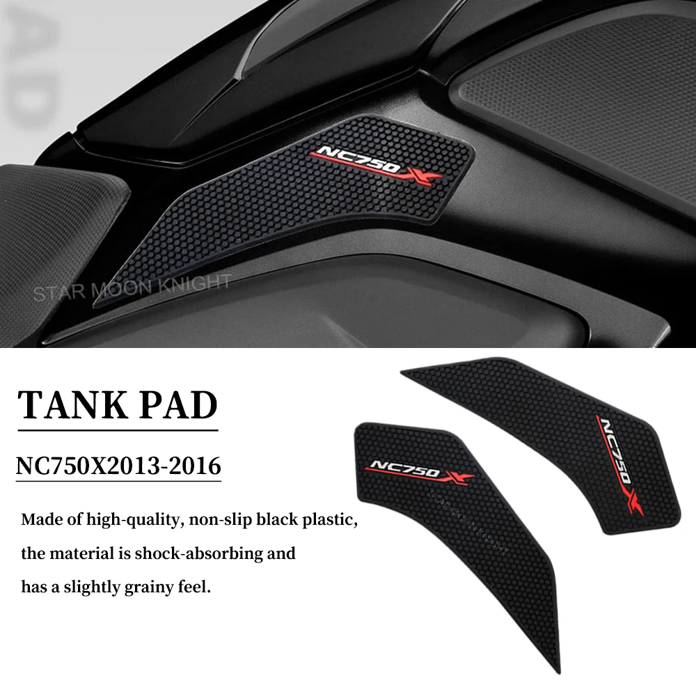 

Мотоциклетные аксессуары, боковая подкладка для топливного бака для HONDA NC750X NC 750X2013-2016, нескользящие накладки на бак с Сотами