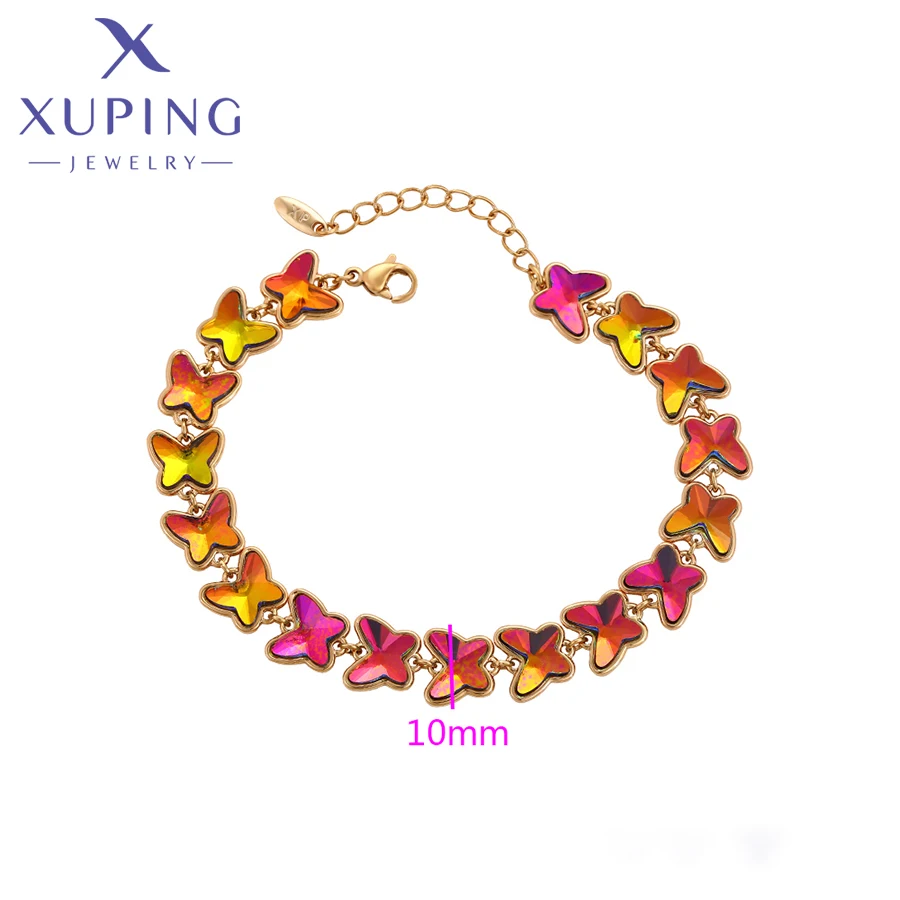 Xuping ювелирные изделия Популярная мода бабочка роскошный стиль Золотой Цвет