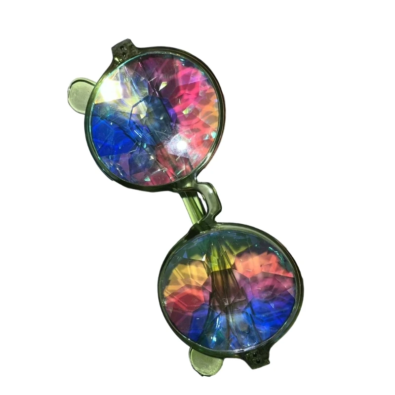 Очки-калейдоскопы очки призматические преломляющие аксессуар для фестиваля