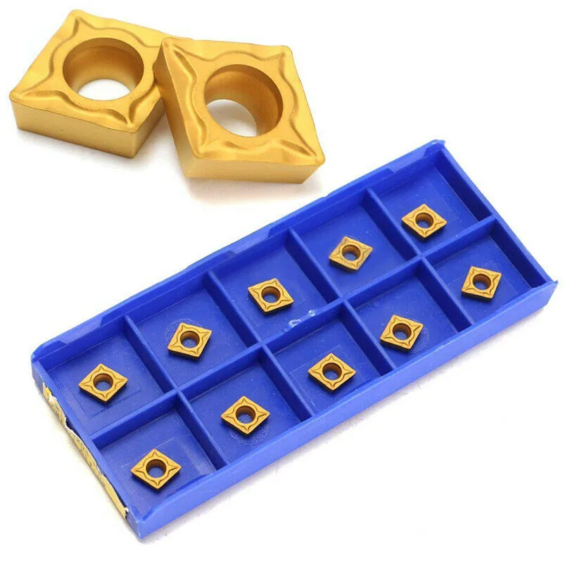 Вставка CCMT 060204 -HM YBC251 Лезвие 10 шт. около 2 5 мм 6x6 с ЧПУ для токарного инструмента