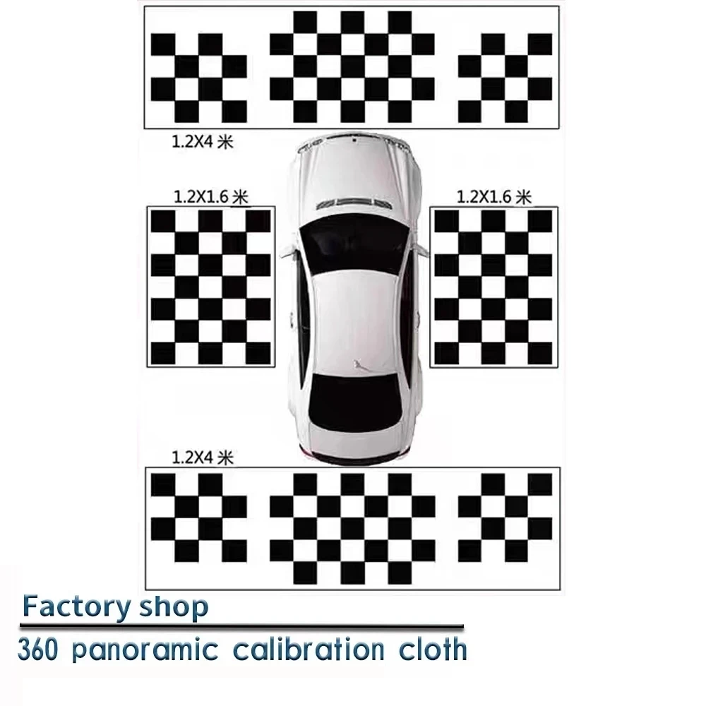 

Panoramic camera calibration cloth