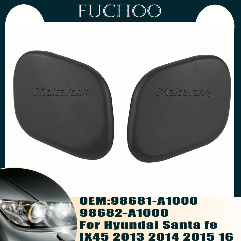

Автомобильный Стайлинг, налобный фонарь, шайба фары слева/справа для Hyundai Santa fe IX45 2013 2014 2015 201698681-A1000 98682-A1000