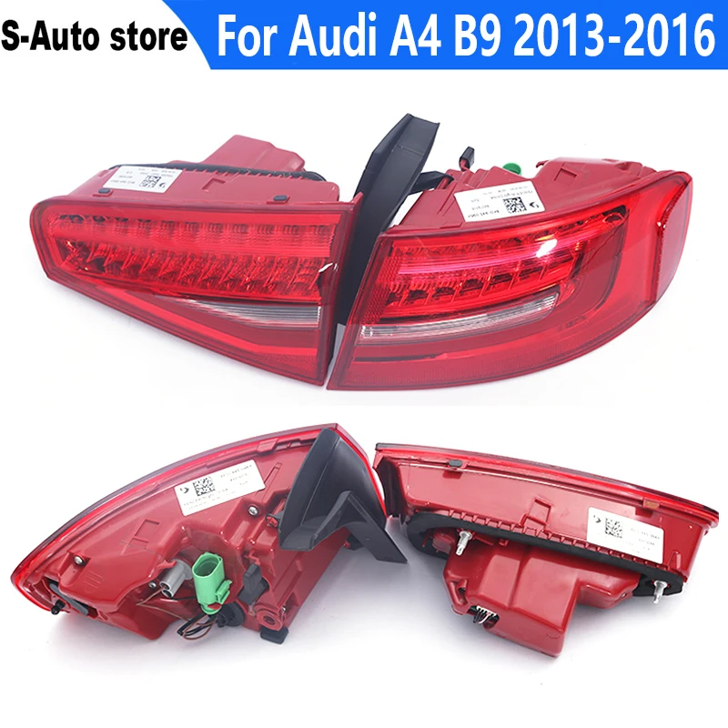 

For Audi A4 B9 2013 2014 2015 2016 Led Rear tail light Rear turn signal lamp 8K5945096AB 8K5945093AA Car Accessories