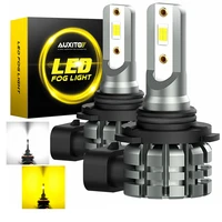 auxito 2pcs 9006 hb4 led fog lights bulbs canbus h16jp 9005 hb3 h8 h9 h11 led fog lamp yellow no error daytime running light drl
