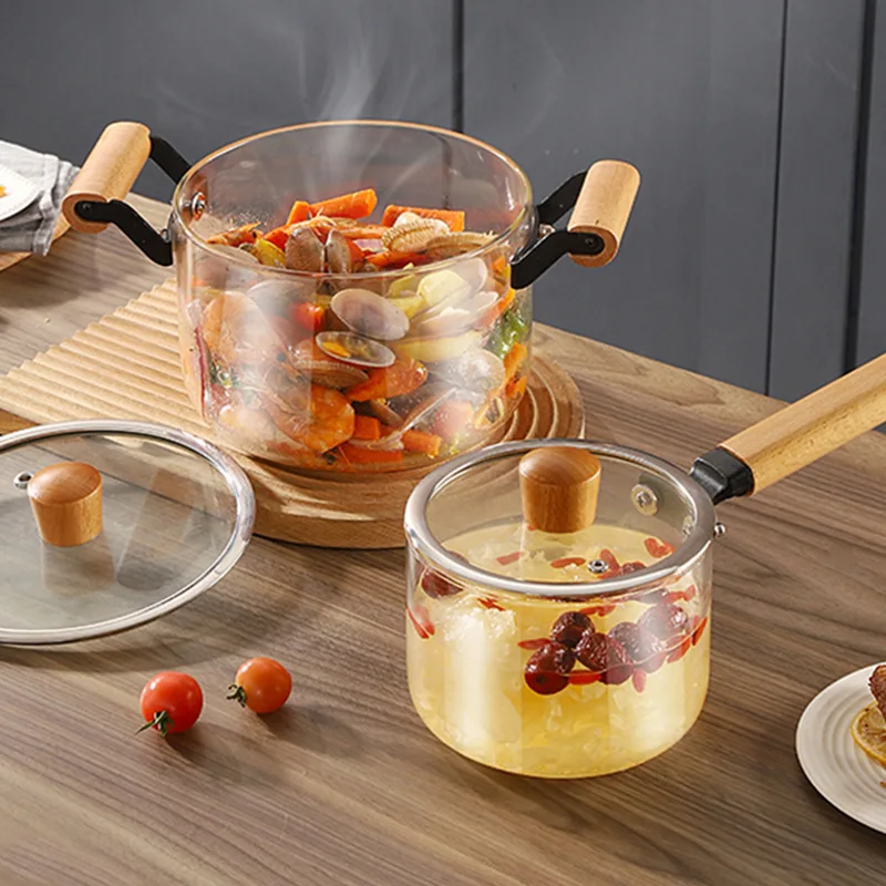 Кастрюля из термостойкого стекла для приготовления супа 3 5 л |