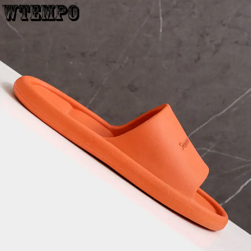 WTEMPO Women Comfortable Bathroom Slipper EVA Shower Slides Sandals Pool Flip Flop Summer Anti-slip Shoes Wholesale Dropshipping