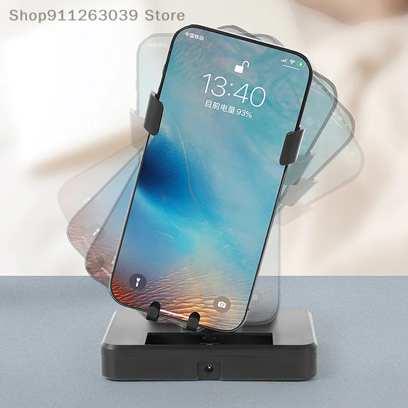 Бесшумный шейкер для мобильного телефона счетчик шагов настольный держатель