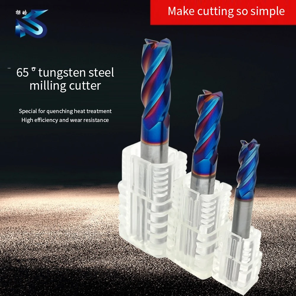 Концевая фреза с четырьмя краями вольфрамовый стальной Фрезерный резак
