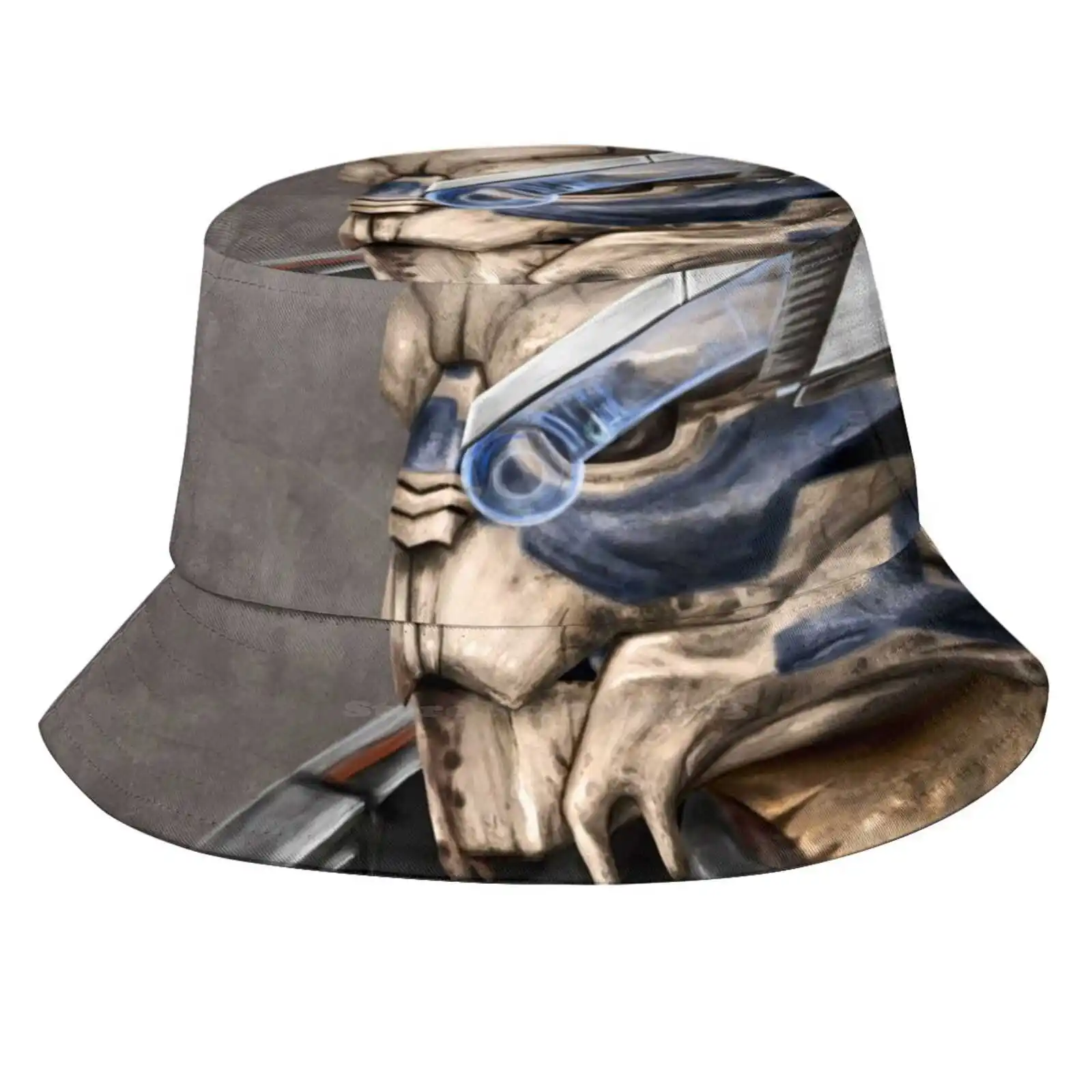 

Archangel Foldable Panama Bucket Hat Cap Mass Effect Garrus Vakarian