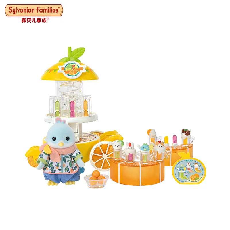 Sylvanian Families: Серия «Цитрусовые птицы», Оригинальная новая реалистичная флокированная игрушка-фигурка 2026 года, подарок для девочек на праздник (art.: 3920d8a99c9db) - 3920d8a99c9db