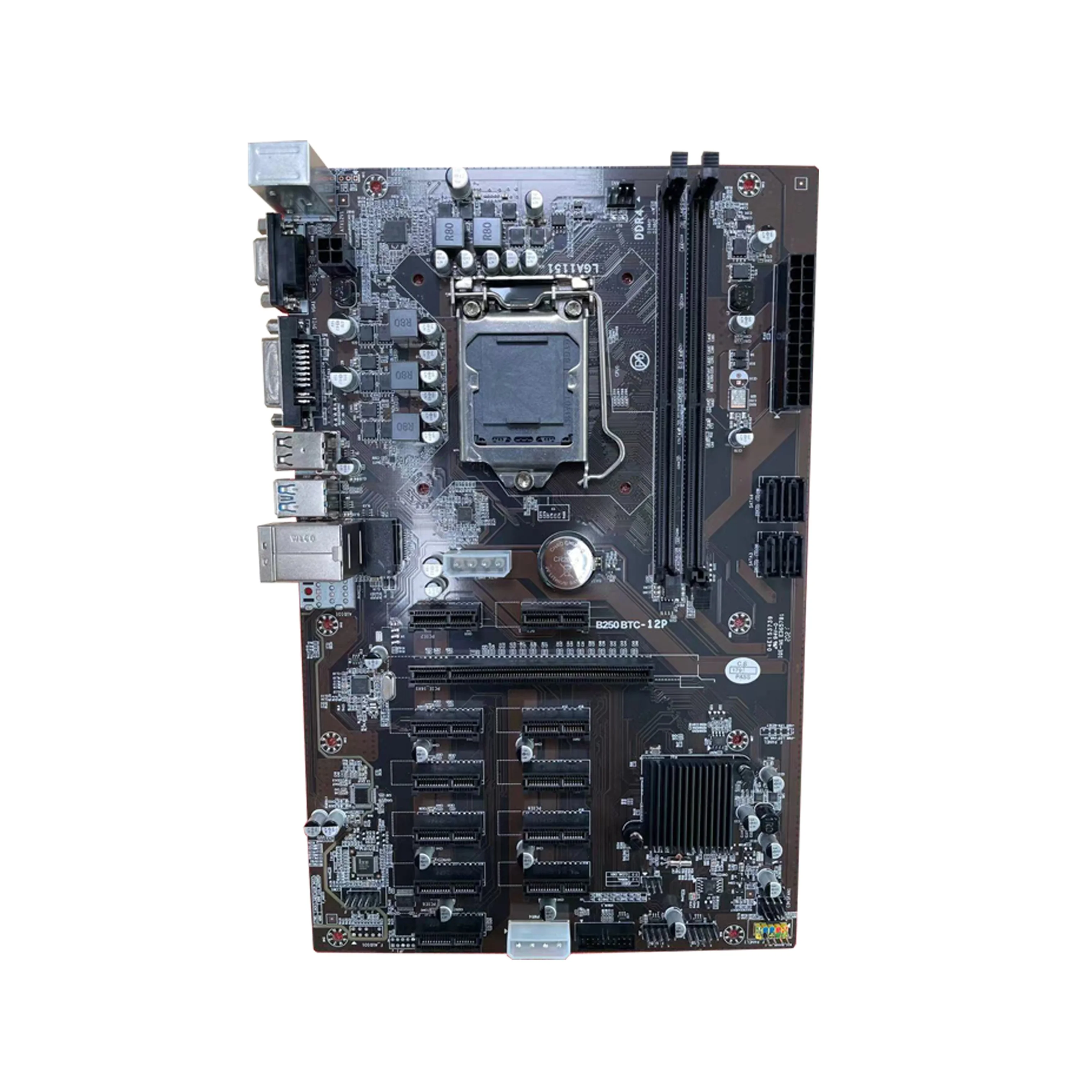 

GPU Mining ETH материнская плата B250 BTC-12P 12X GPU Слоты материнская плата b250 mining материнская плата