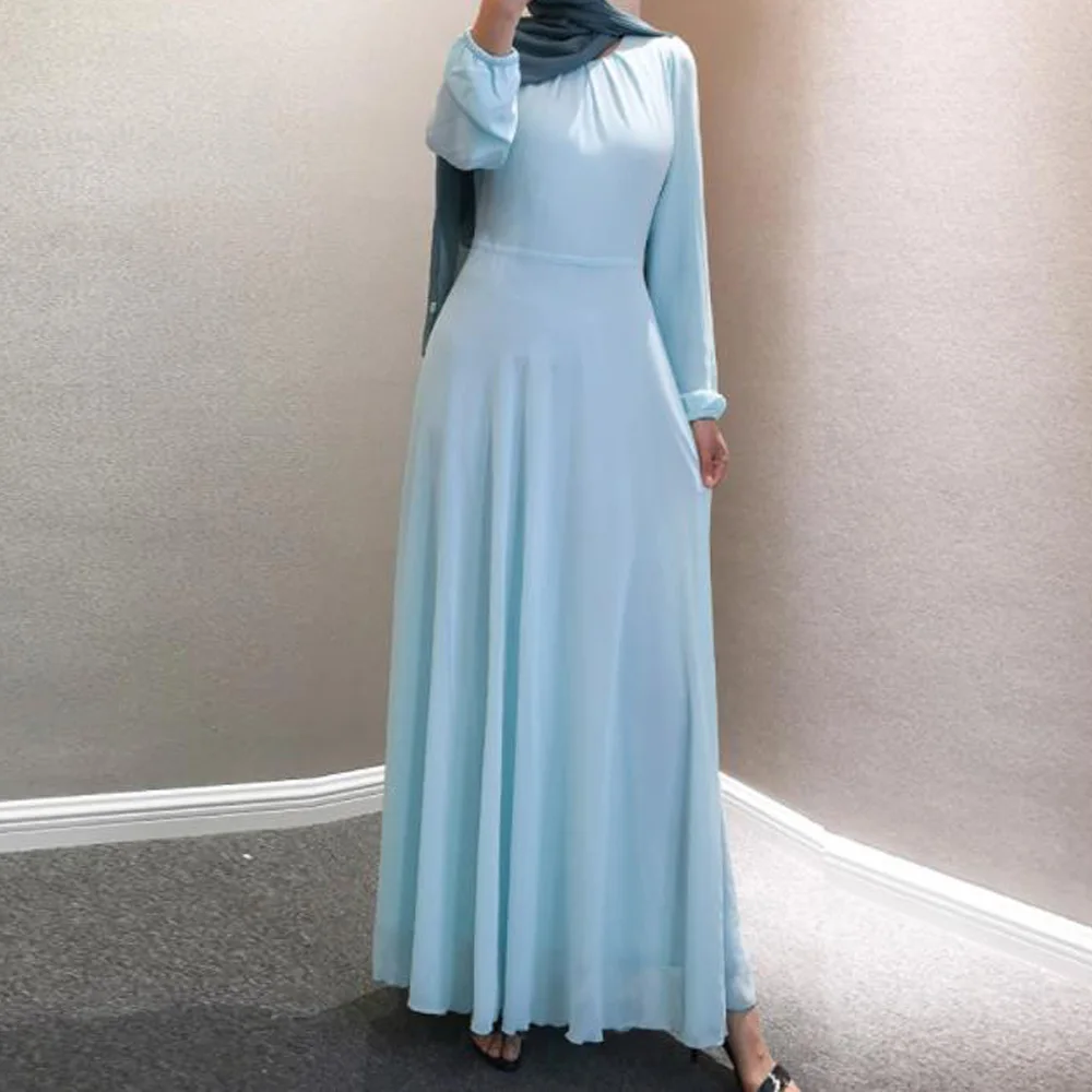 Фиолетовый Кафтан Абая Дубай мусульманское платье халат кафтан Марокканская