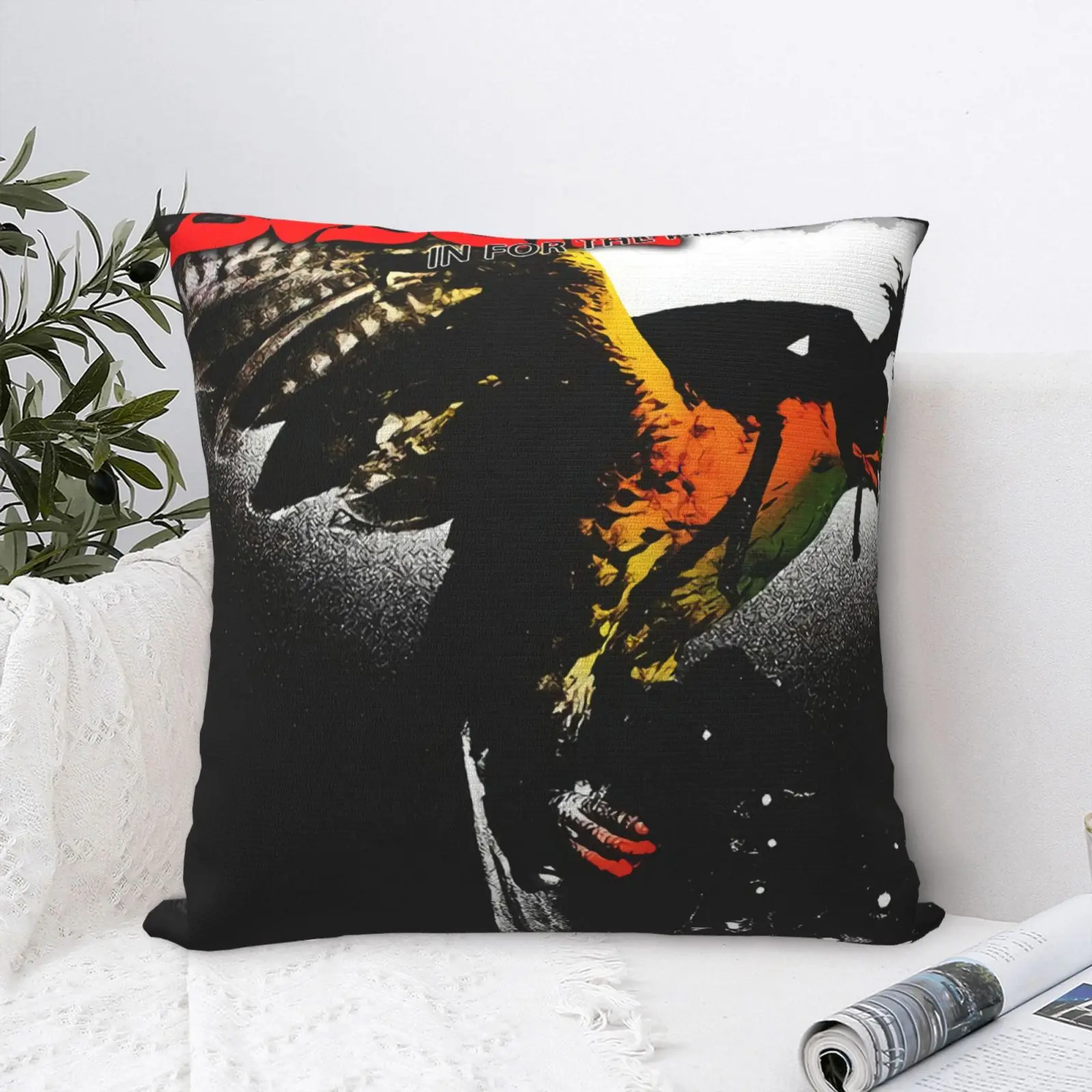 

Budgie In For The Kill Xs-3Xl Подушка Чехол для дивана Подушка Чехол Декоративная Подушка Чехол Декоративные подушки для дивана Летние черные