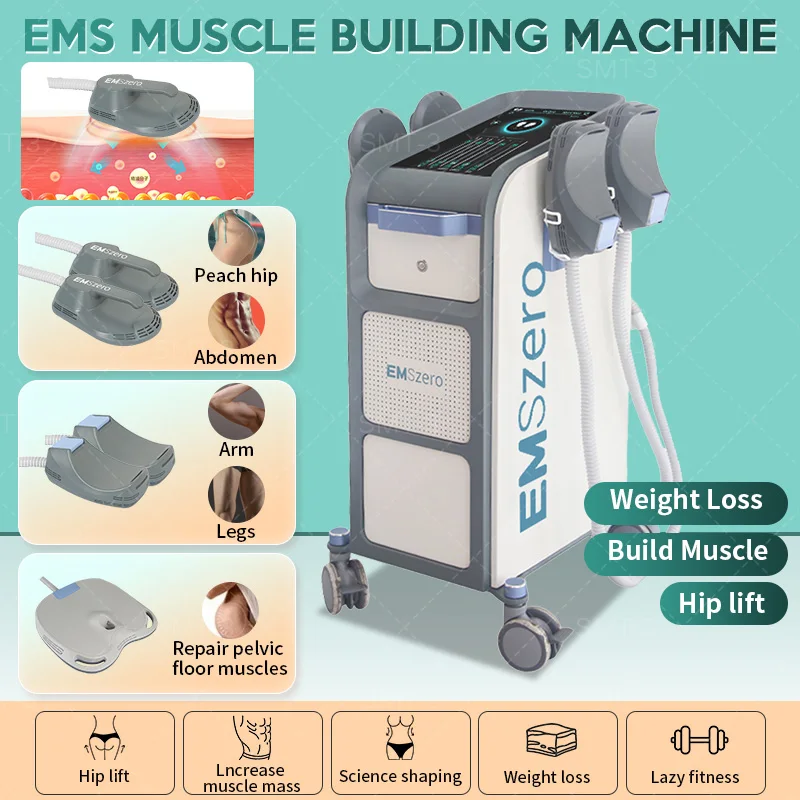 

14 Tesla DLS-EMSLIM Electromagnet Muscle Slimming Stimulate Fat Building Removal Machine Shap Butt EMSzero Salon