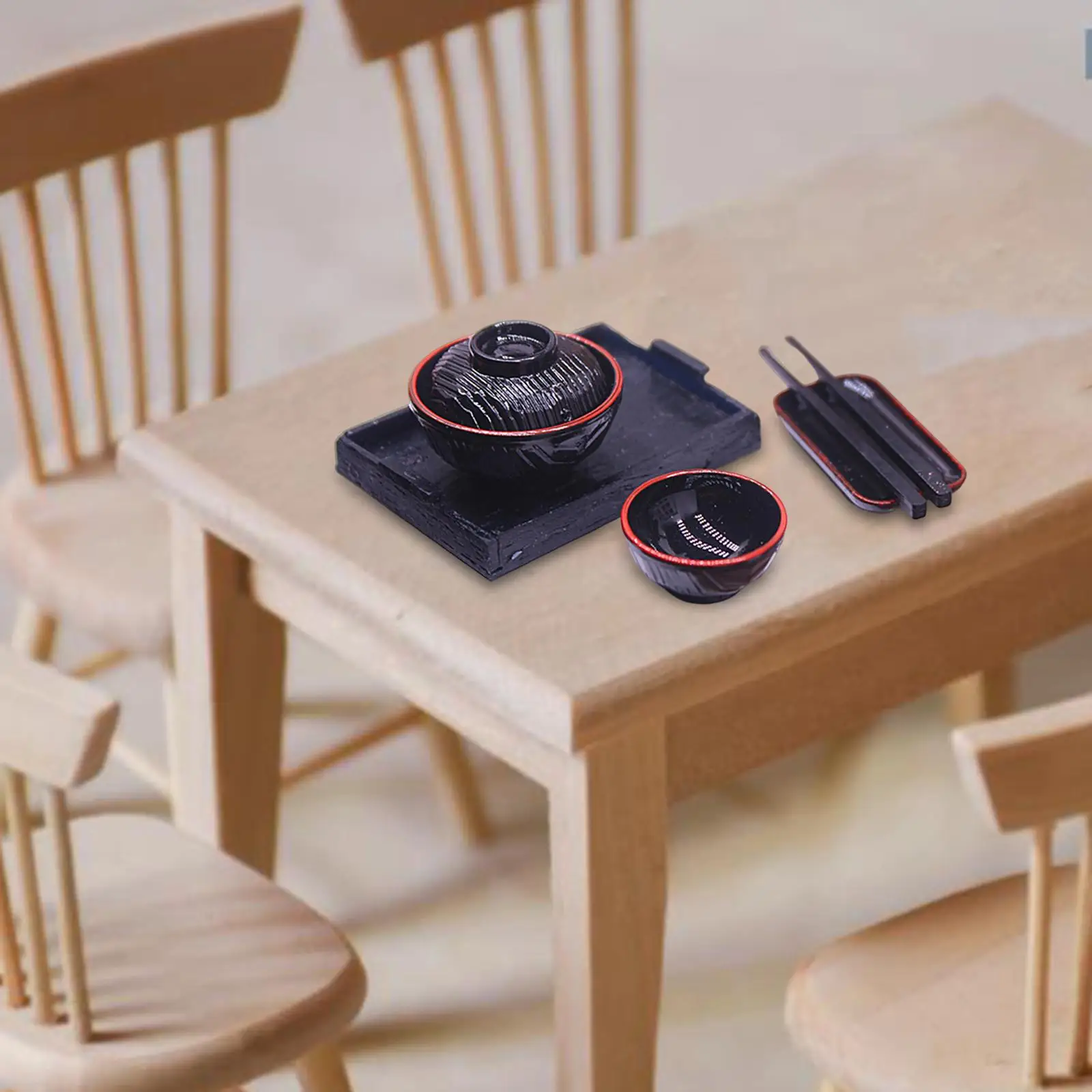 

Набор миниатюрной посуды в масштабе 1:12