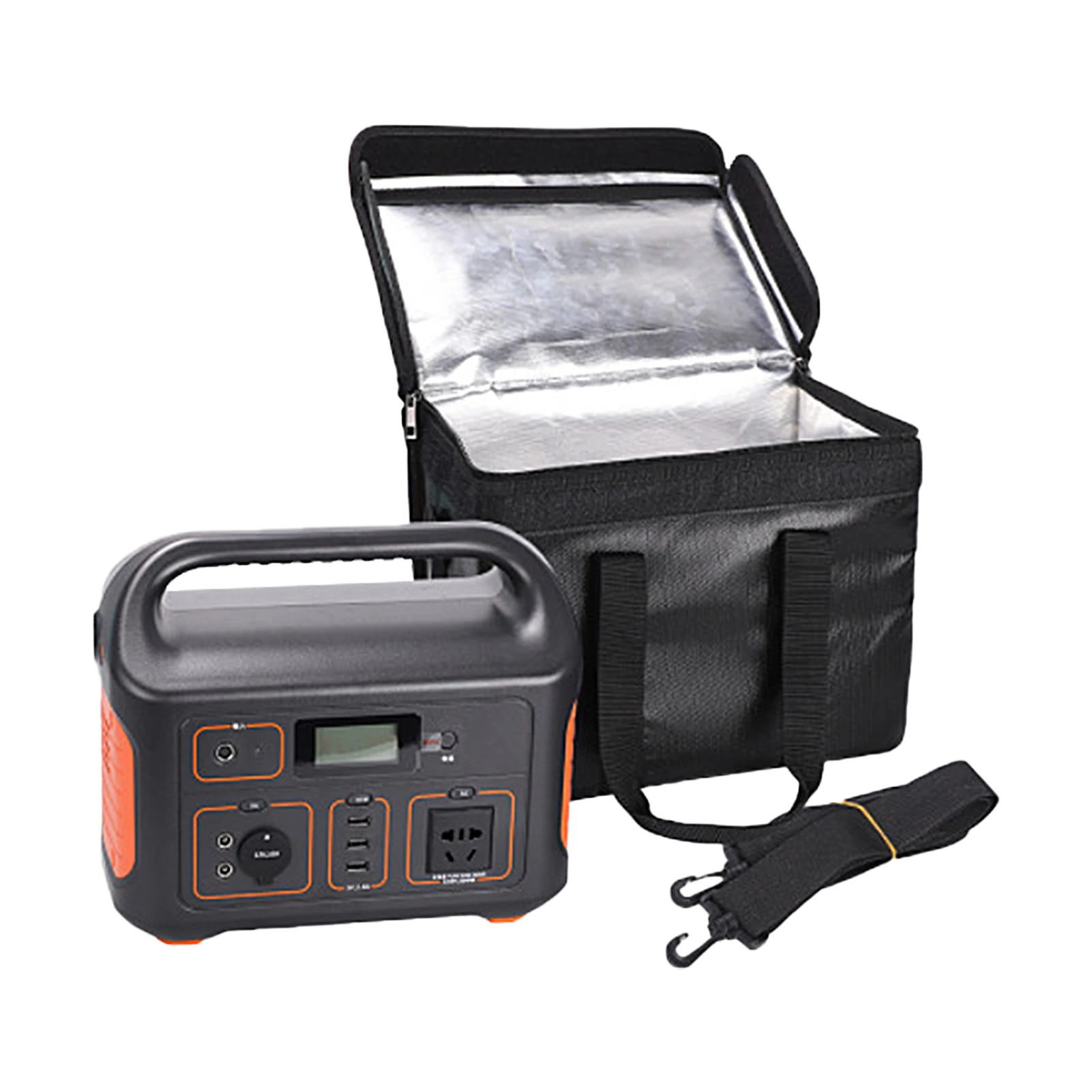 

Fireproof Battery Bag Battery Bag Fireproof Explosionproof Bag Fireproof Battery Bag With Double Zipper Large Capacity Storage