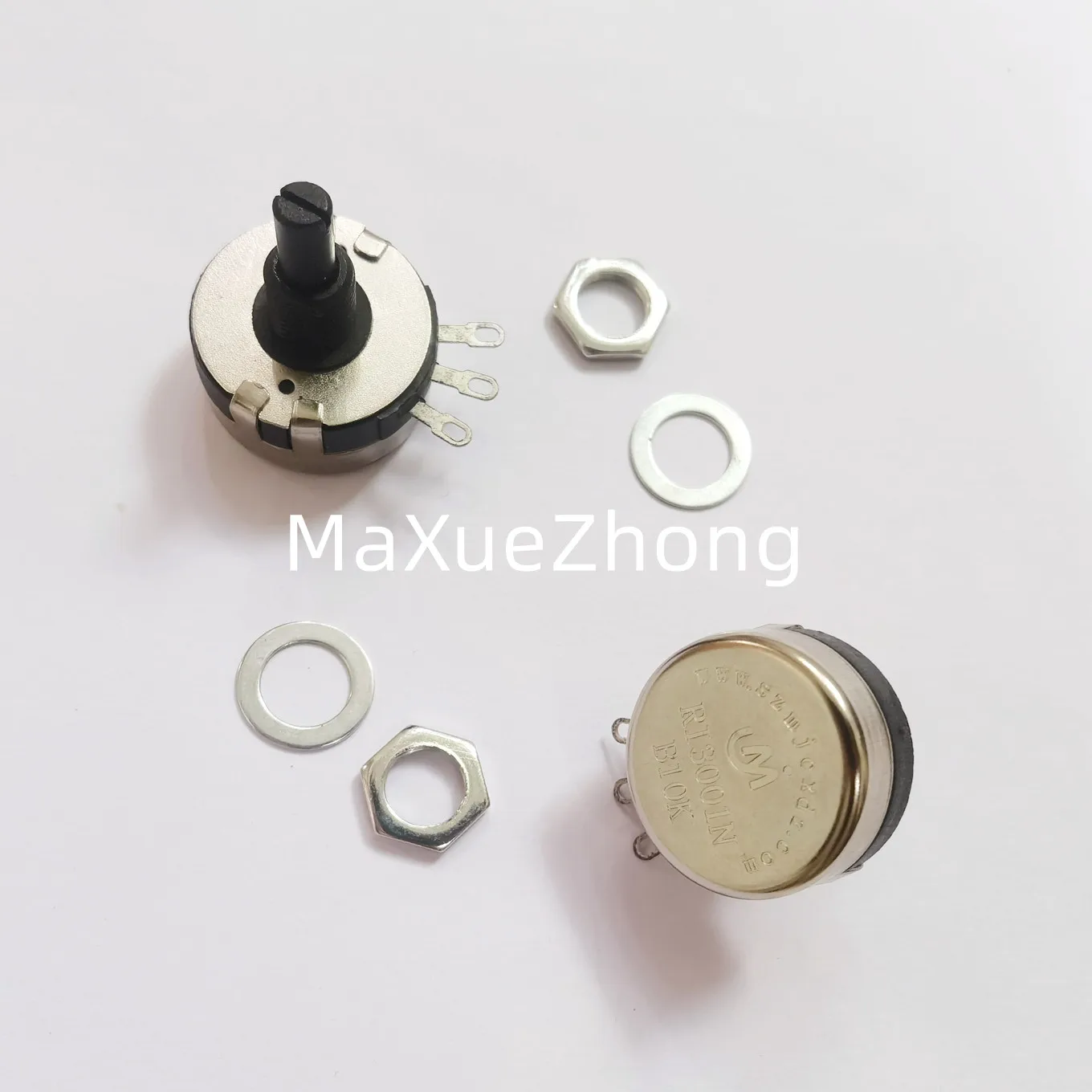 

Оригинальный Новый потенциометр 100% RI3001N B10K 470OHM 1K 4,7 K 5K 22K100K 33K 470K черная ручка 20 мм (переключатель)