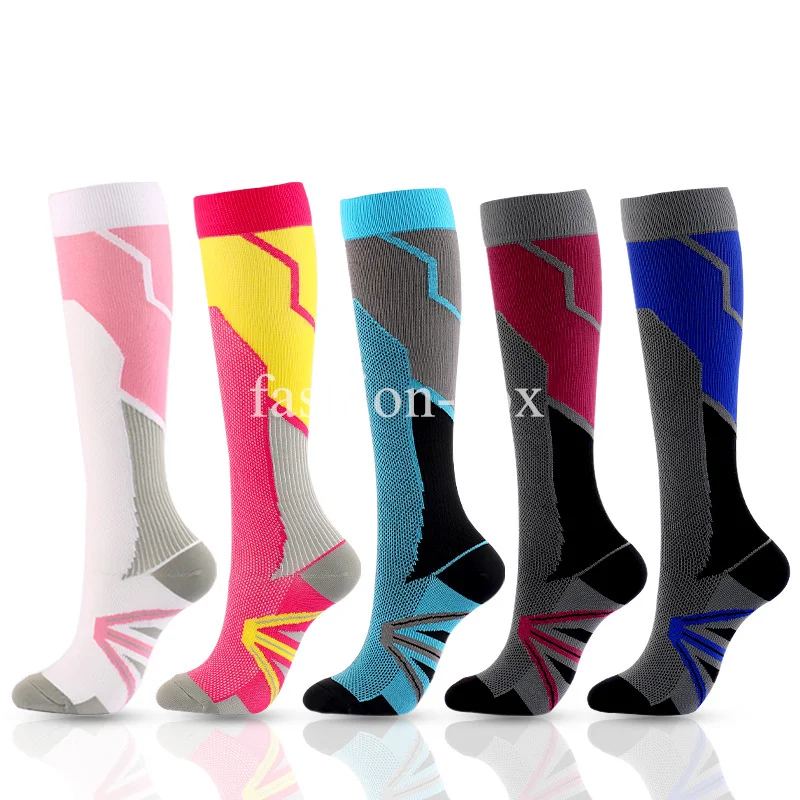 

Compression Socks Graduated Unisex Crossfit Training Running Recovery Cycling Travel Sock Outdoor Men Women Running Sports Socks