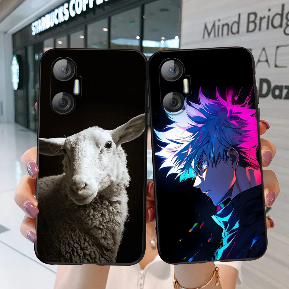 Фотообои для Tecno pova neo чехол LE6J фотообои с черепом скелетом овечкой львом