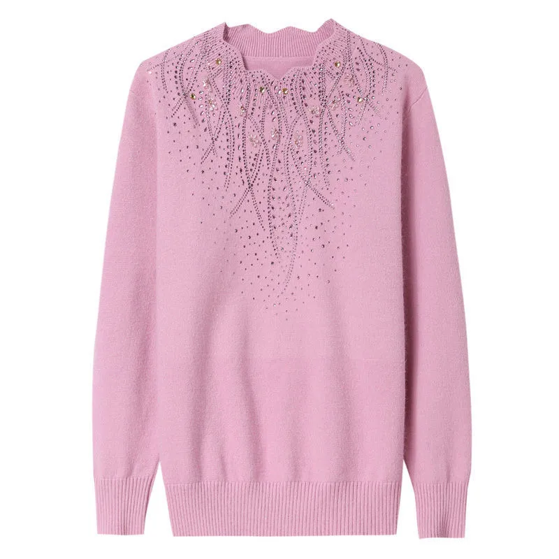 Высококачественный кашемировый вязаный свитер женские топы пуловер для женщин