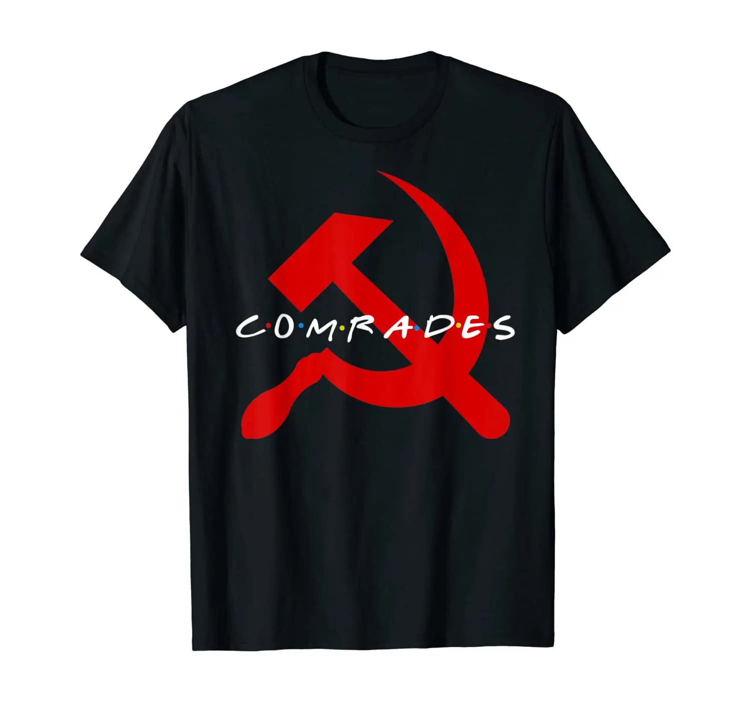 

Russian Soviet Union Comrades Hammer and Sickle Men's T-Shirt Summer Cotton Short Sleeve O-Neck Unisex T Shirt New S-3XL
