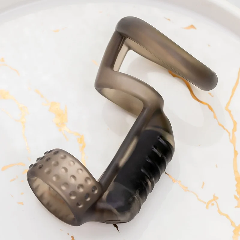 Кольцо для пениса вибрирующее устройство спермы мужской муж и жена секс-товары