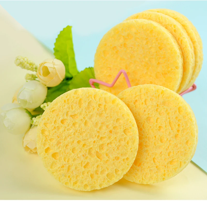 100 шт. зеркальная губка для мытья лица ShinBay