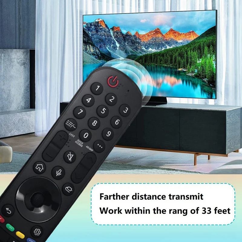 Замените MR23GA AKB 76043107 Голосовой пульт дистанционного управления для Smart TV OLED QNED B3 C3
