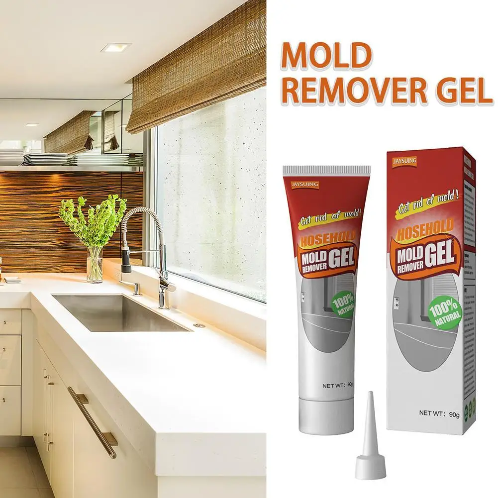 

Household Mold Remover Gel 20/90g Wall Mold Mildew Remover Cleaner for Washing Machine Strips Refrigerator Strips Tiles Caulk