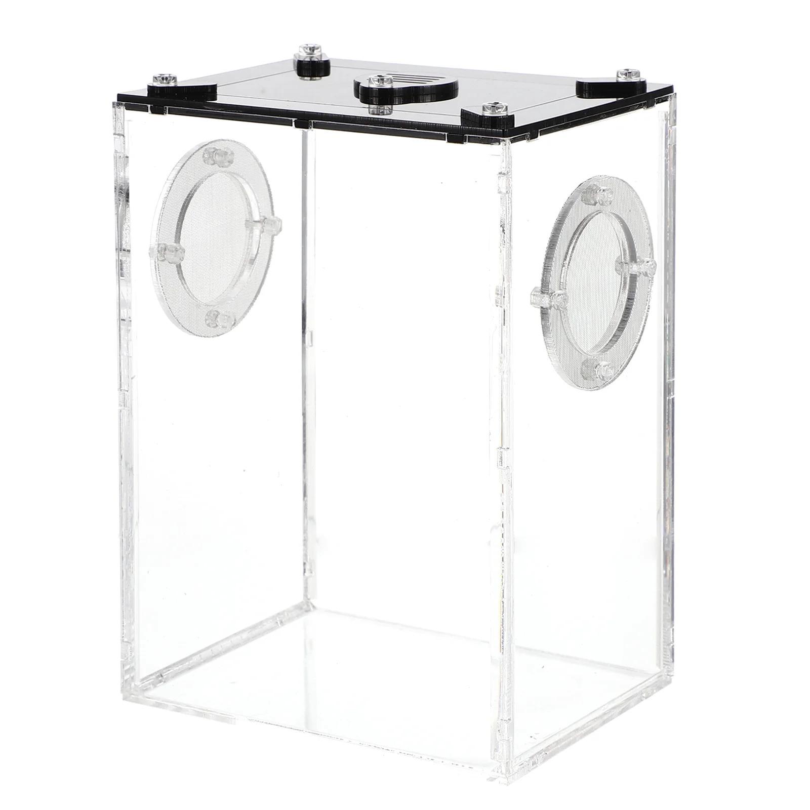 

Reptile Feeding Box Portable Snake Cage Premium Clear Tank Animal Convenient Acrylic