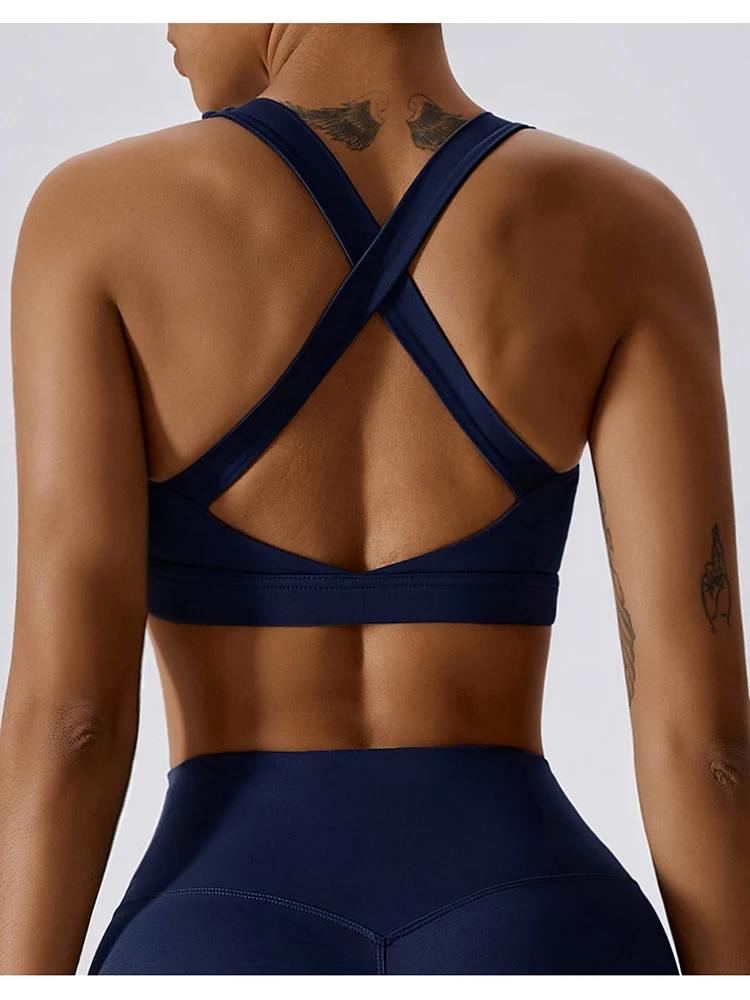 

SALSPOR Yoga Sexy Gym Sport Y2K Tops Skinny Stretch Solid Color Mallas Top Women Quick Drying Fitness Crop Top Workout Underwear