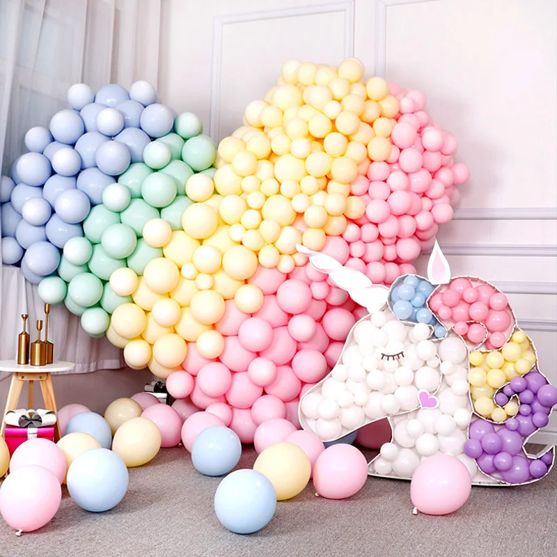 

100 pieces 10 inch macaron balloon wedding decoration event festival supplies party couple wedding supplies party decoration