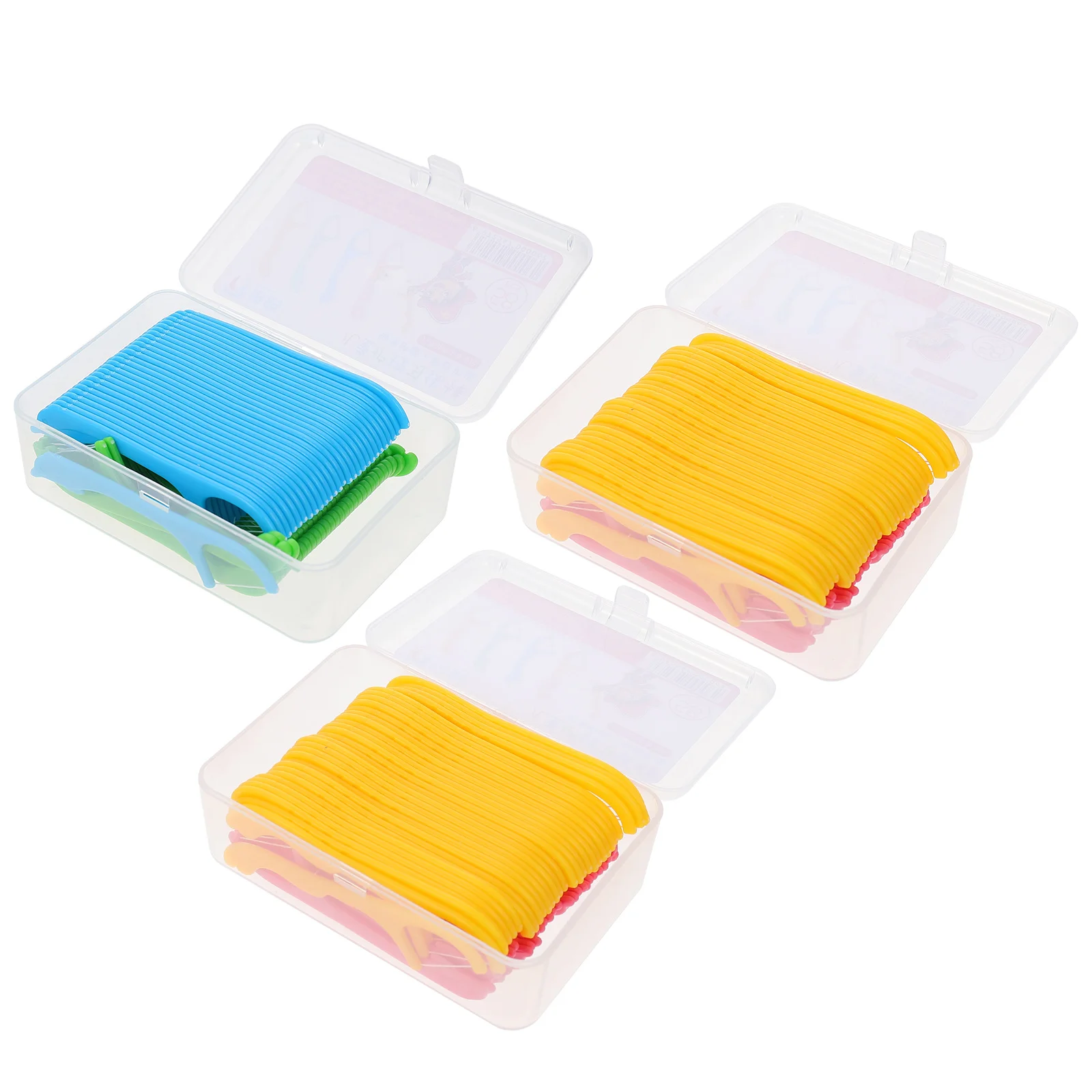

174Pcs Floss Picks Teeth Cleaning Tools for Kids Home Floss Picks (Random Color)