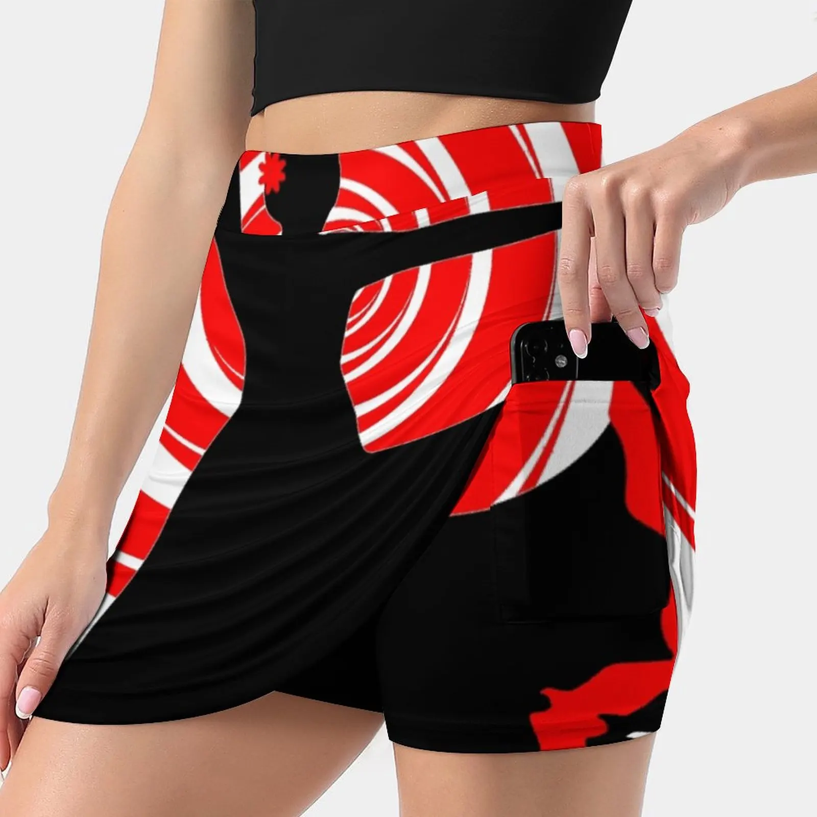 

Танцевальная футболка фламенко, испанская традиционная Севильская танцевальная футболка, женская модная спортивная юбка с карманами для т...