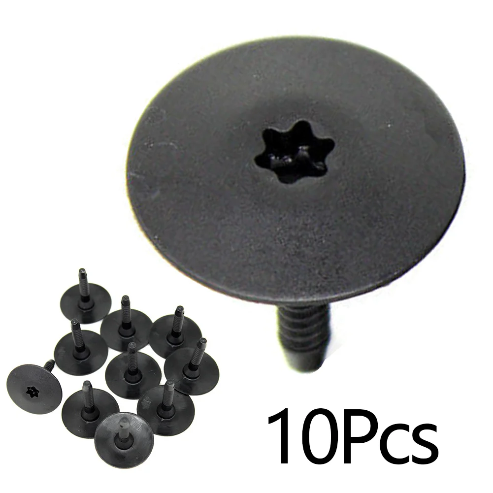 

10pcs Black Nylon Clip Side Skirt & Undertray Plastic Screws Fasteners Clips For FOR BMW 3 Series 2012 – On