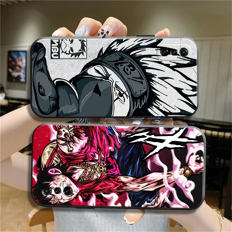 

NARUTO Japan Anime Phone Case For Xiaomi POCO X3 Pro M3 Pro NFC F3 GT 11 Lite Coque Carcasa Soft ShockProof Back TPU Protective