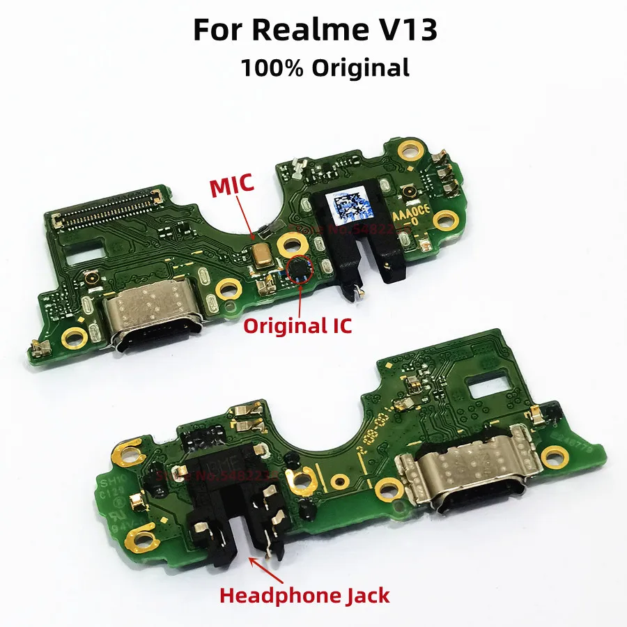 Оригинальный зарядный USB-порт с микрофоном гибкий кабель для зарядного