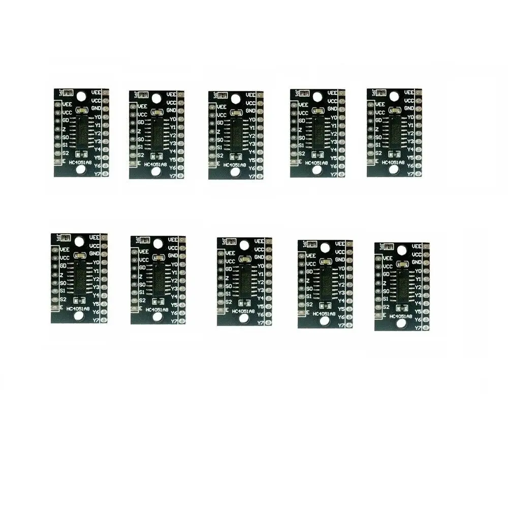 

8ch Analog Multiplexer Demultiplexer HC4051A8 74HC4051 Board for Arduino DIY