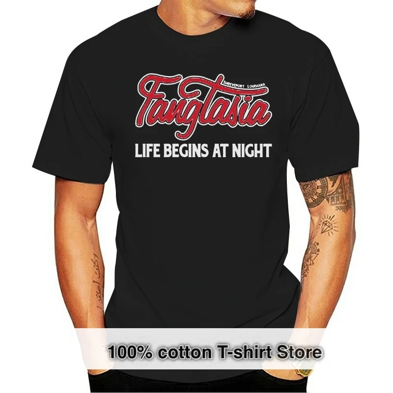 

100% Cotton O-neck printed T-shirt True Blood T Shirt Fangtasia for