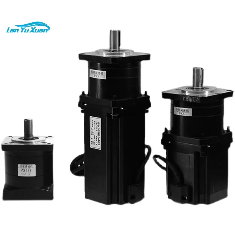 

86 Stepper Motor Set 86BYG250B 6.5N. M is equipped with closed-loop encoder, permanent magnet brake planetary reducer