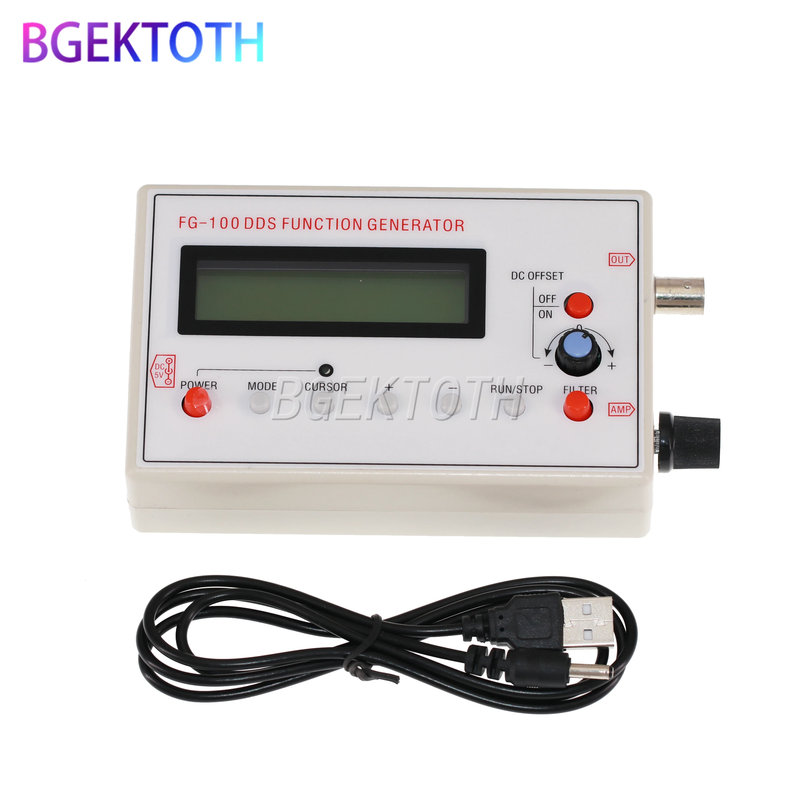

FG-100 DDS функция генератора сигналов, счетчик частоты 1 Гц-500 кГц, акция