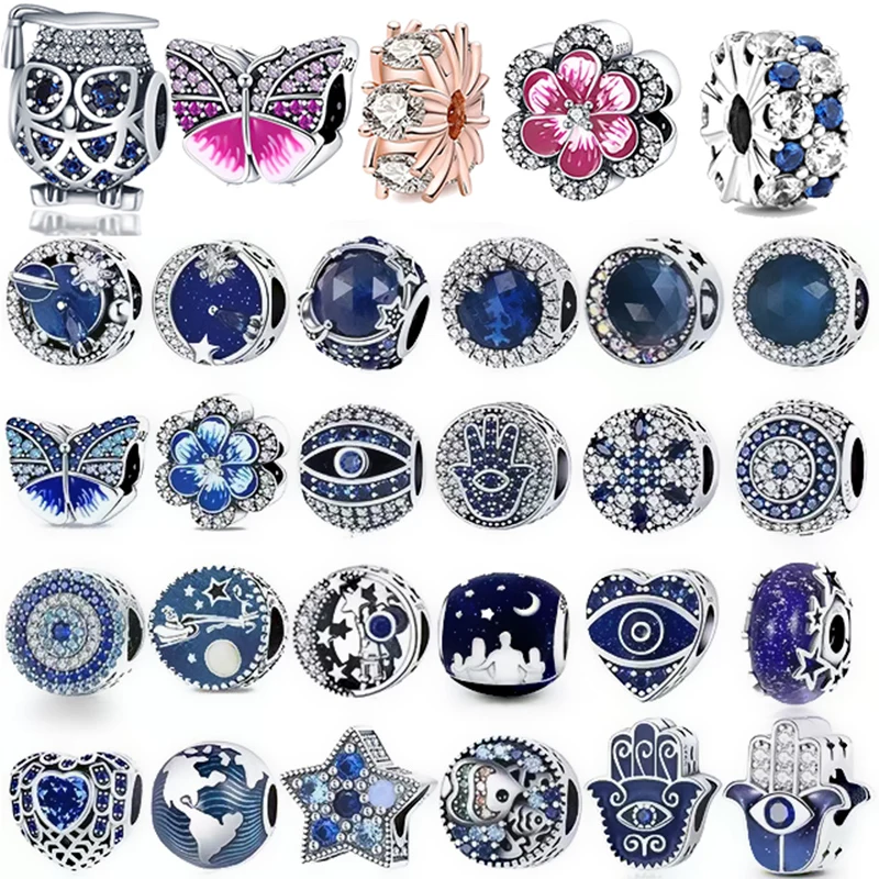 

Шармы plata of ley 925 оригинальные подходят для оригинального браслета Pandora DIY ювелирные изделия Женская мода изысканный подарок