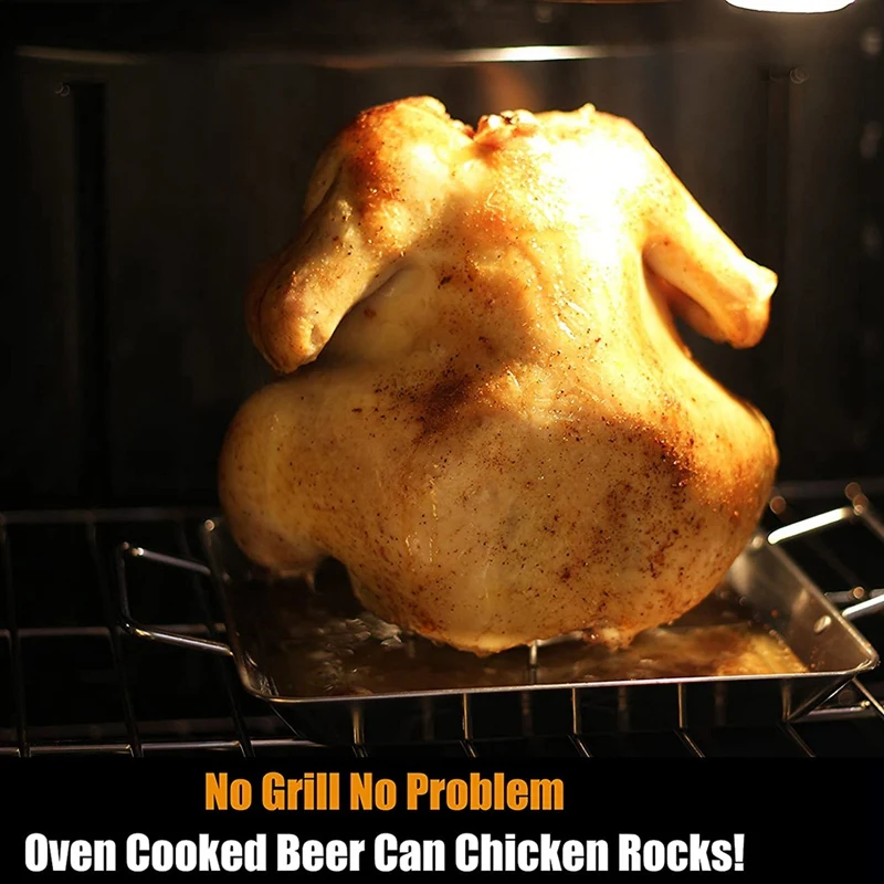 1 комплект жаровня для курицы держатель пива вина с пивной банкой гриль кухонная