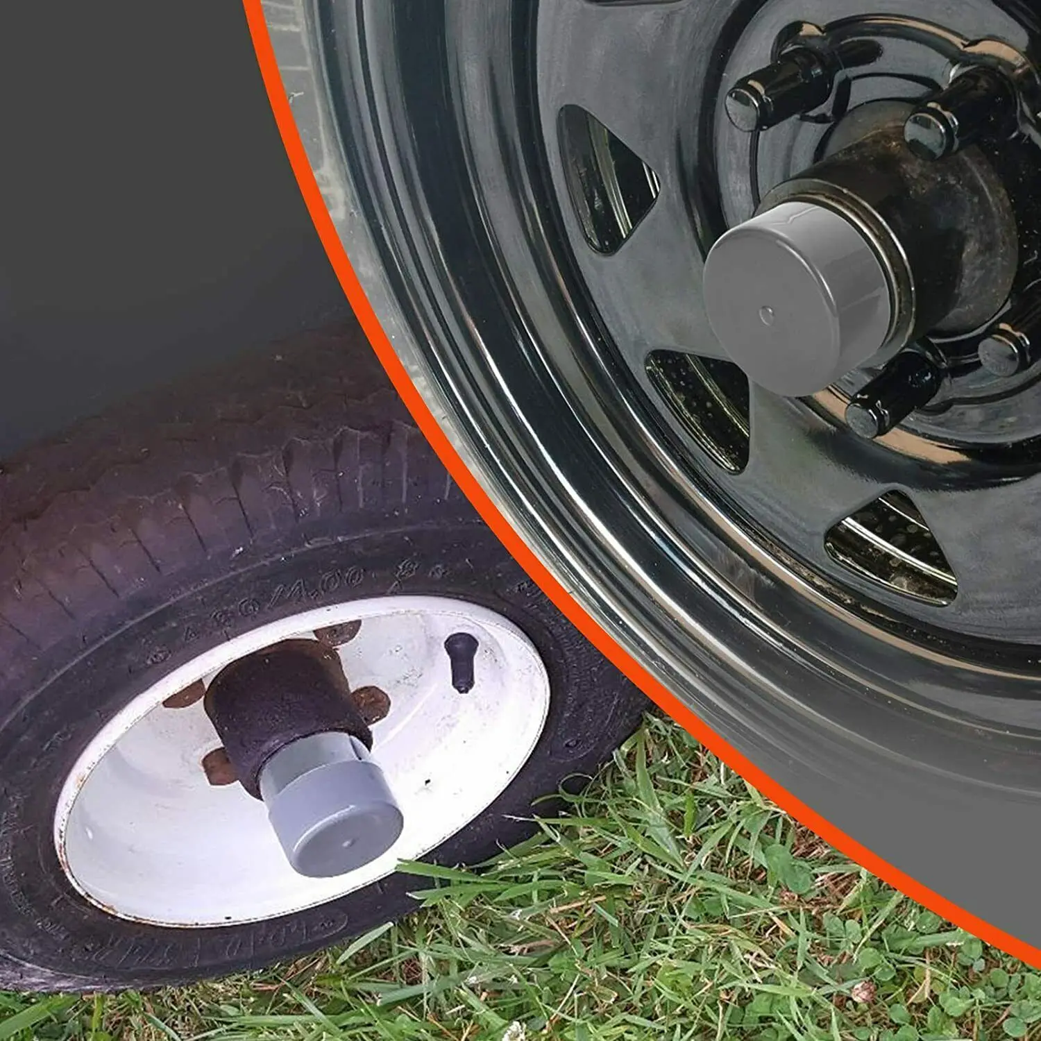 

2x Rubber Cap Dust Covers Replacement Waterproof Durable For Trailer Boat 2 Hub Dust Cap For Replacement Of Bearing Buddy
