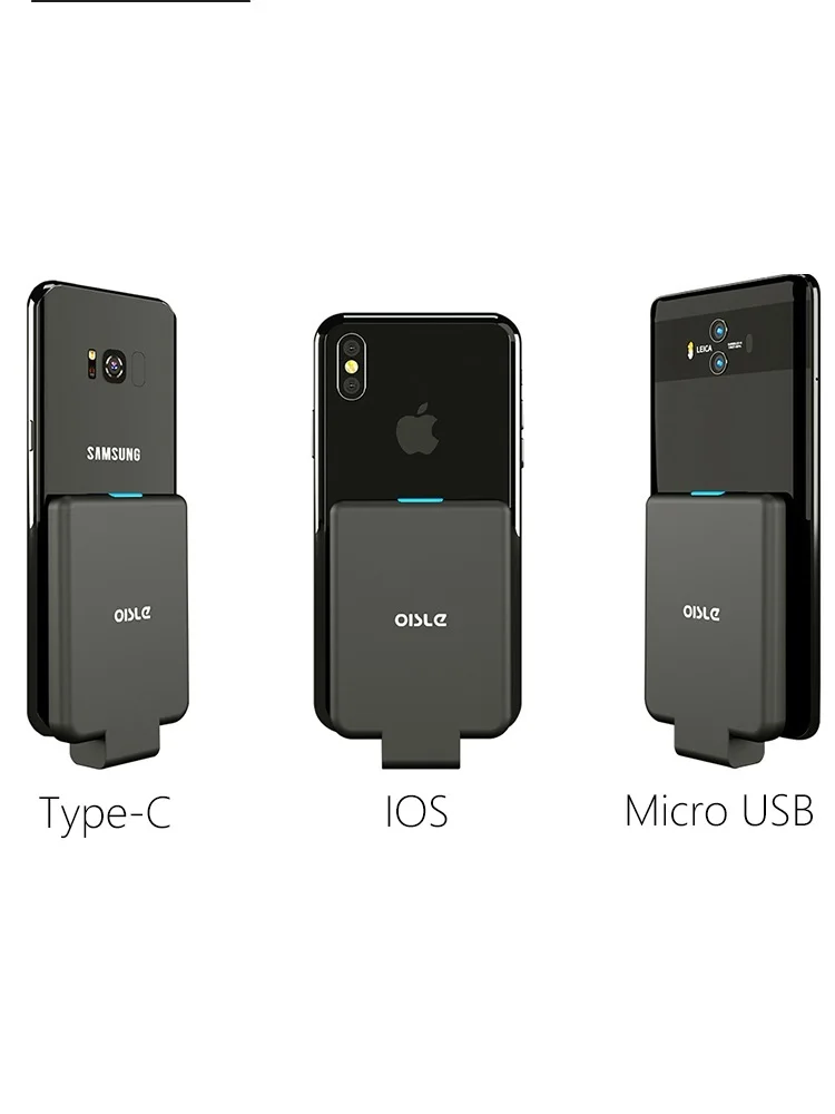 

Внешний аккумулятор OISLE, подойдёт для iPhone 11/12 Pro, Samsung и Xiaomi Mi