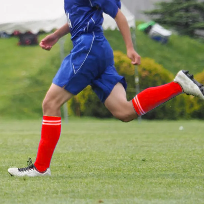 Носки 1 Спортивная пара длинные Хлопковые гольфы до колена детские леггинсы из