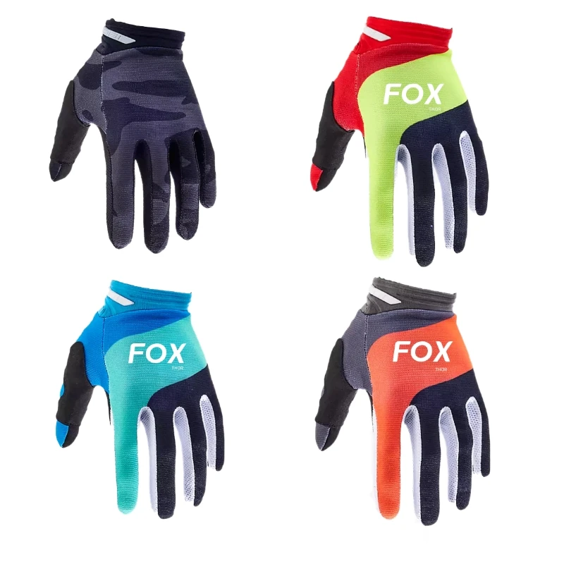 

2023 Motocross Downhill Mountain Bike Gloves Race Men's Race Snowmobile Protective Warm foxthor Dazzle Cool