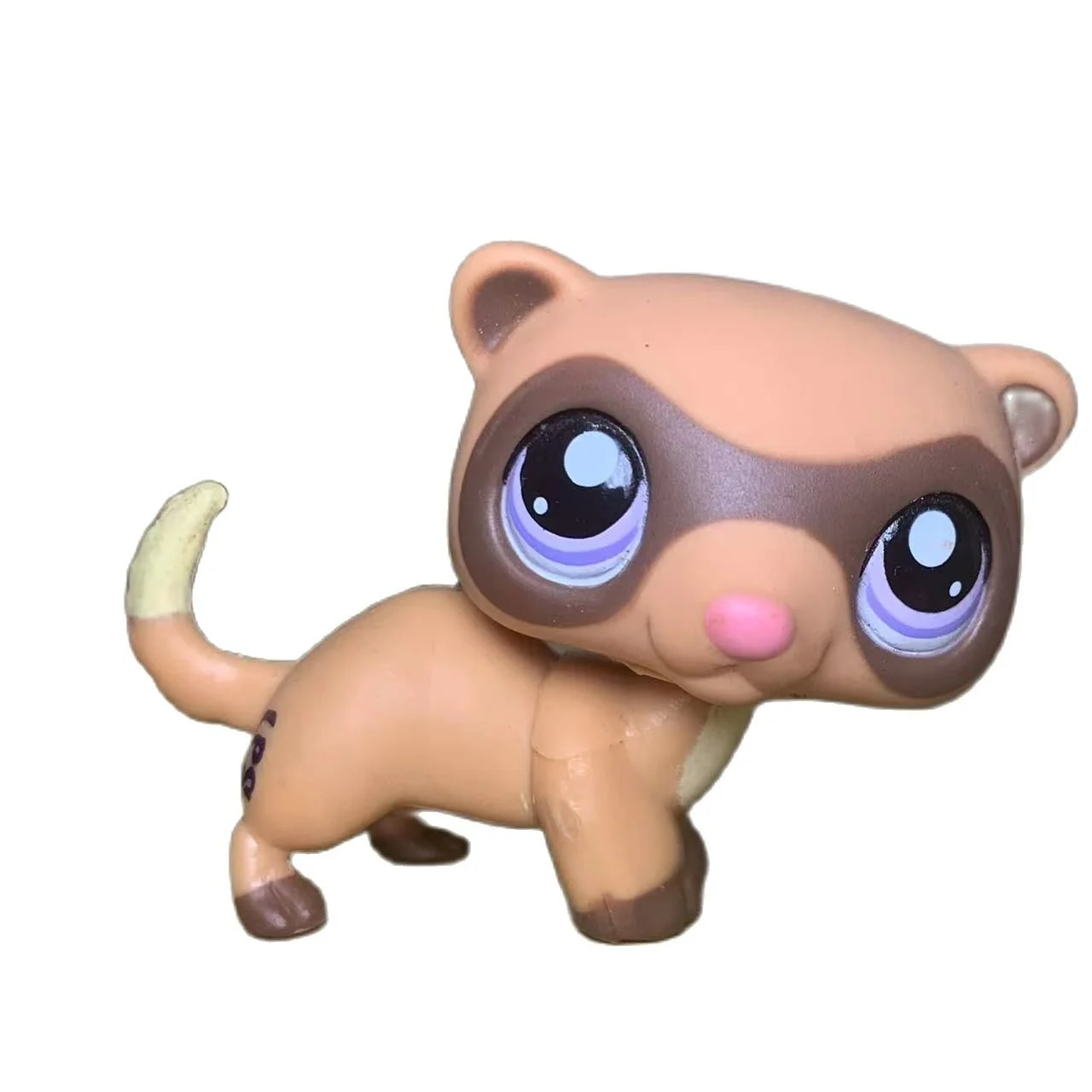 

LPS маленькие животные, игрушка для зоомагазина, 2006 хорька, 1612, серые кремовые цветы, зеленые клеверы, коллекционные фигурки, подарок