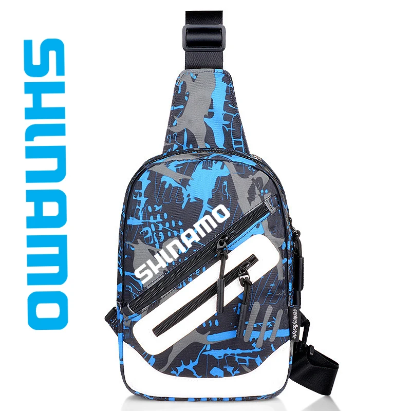 

2023Fishing Bag, Fishing Tackle Bag, Waterproof Multi-functional Mountaineering Storage Bag, Cross-body Cycling Shoulder Handbag