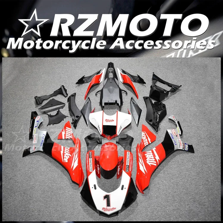 

Высококачественный новый комплект обтекателей для мотоцикла ABS Подходит для YAMAHA YZF - R1 2015 2016 2017 2018 15 16 17 18 кузов красный 1